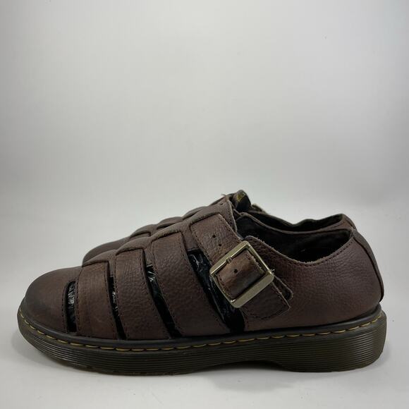 Dr. Martens Doc Fenton Fisherman Closed Toe Buckle Unisex Sandals Mens Size 7 - Picture 3 of 10